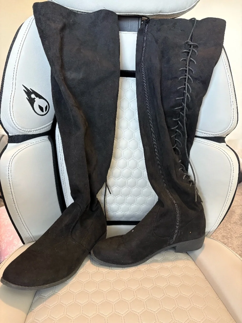 Rue21 Thigh High Boots in Black